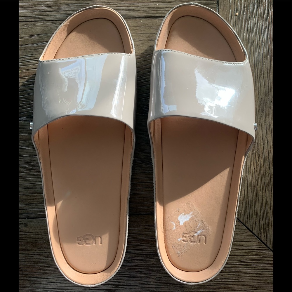 UGG Patent Leather Slides